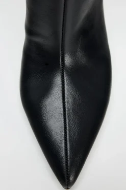 ZARA Sapatos^BOTA COM TACÃO PESPONTADO Preto