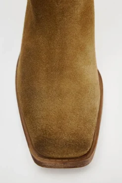 ZARA Sapatos^BOTA CROUTE CANO LARGO torrado