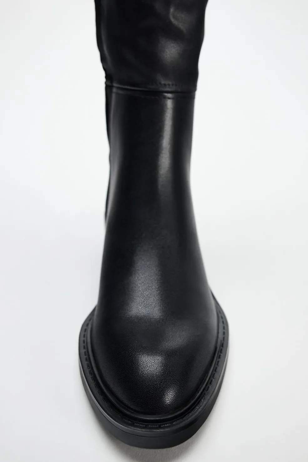 ZARA Sapatos^BOTA DE CANO ALTO Preto