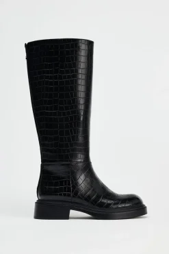 ZARA Sapatos^BOTA DE MONTARIA Preto