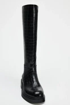 ZARA Sapatos^BOTA DE MONTARIA Preto