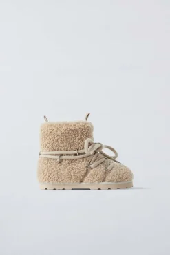 BOTA LÃ DE OVELHA-ZARA Shop