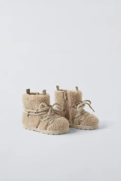 BOTA LÃ DE OVELHA-ZARA Shop