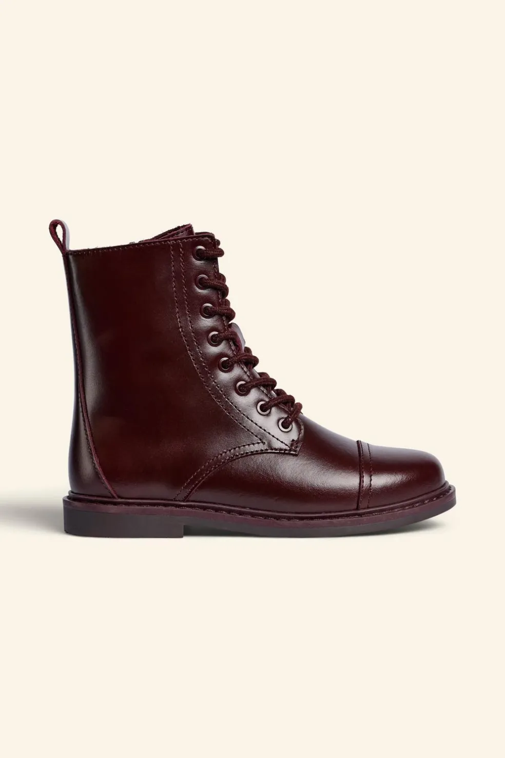 BOTIM EM PELE COM CORDÕES LIMITED EDITION-ZARA Online