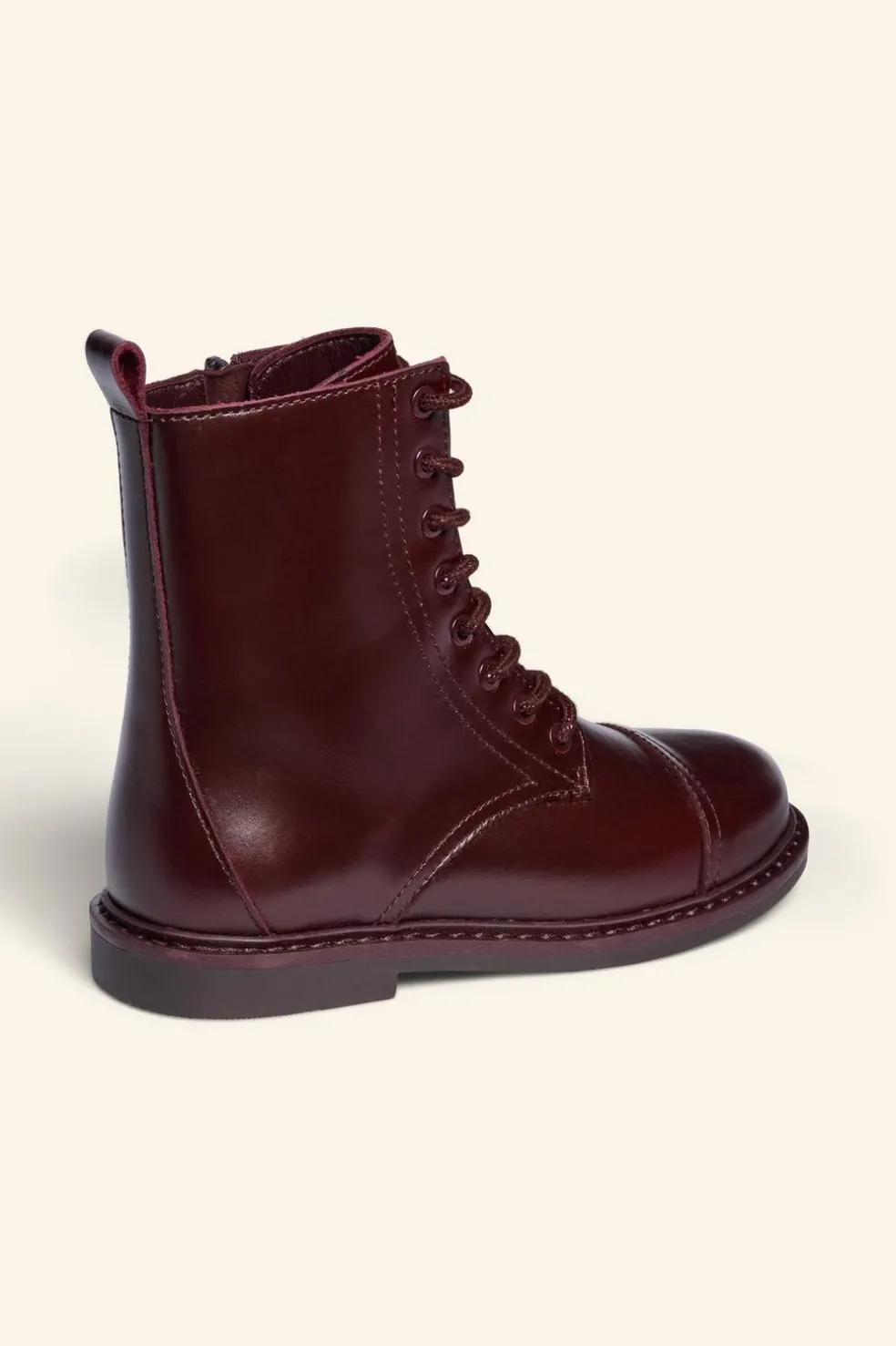 BOTIM EM PELE COM CORDÕES LIMITED EDITION-ZARA Online
