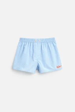 ZARA Acessórios^BOXERS DE POPELINA ETIQUETA X HARRY LAMBERT Azul-claro