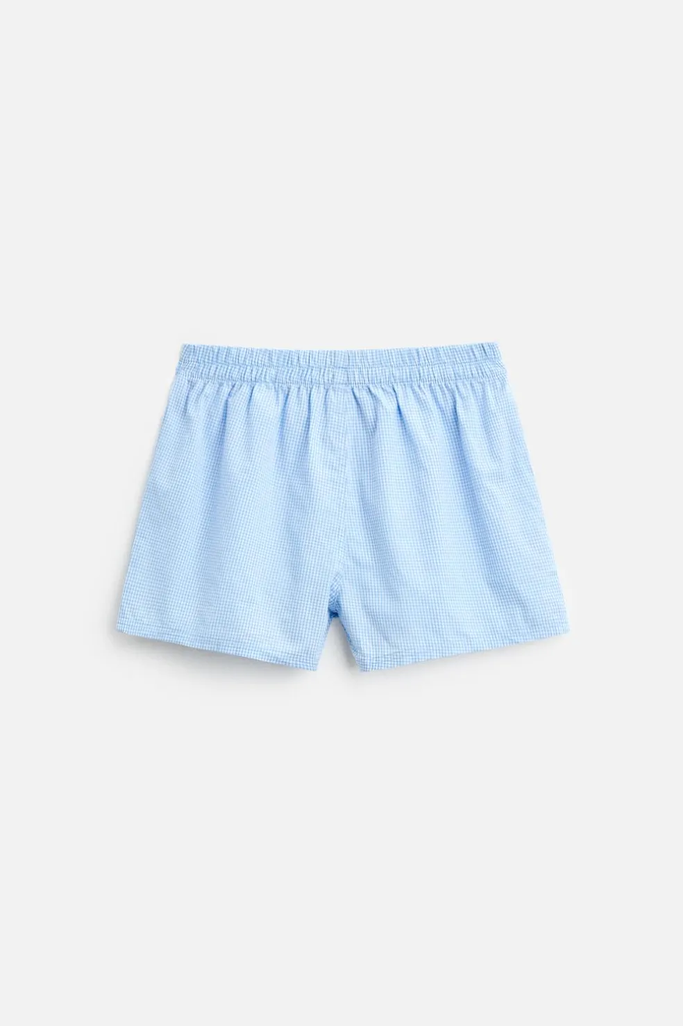 ZARA Acessórios^BOXERS DE POPELINA ETIQUETA X HARRY LAMBERT Azul-claro