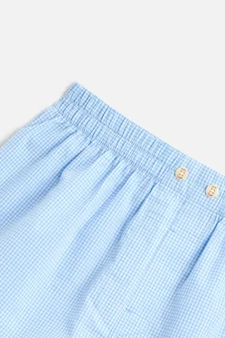 ZARA Acessórios^BOXERS DE POPELINA ETIQUETA X HARRY LAMBERT Azul-claro