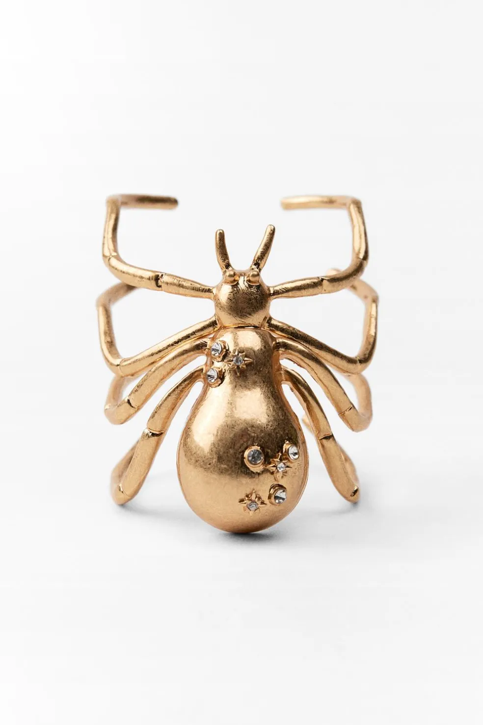ZARA Acessórios / Bijuteria^BRACELETE ARANHA COM JOIAS Dourado