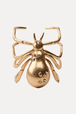 ZARA Acessórios / Bijuteria^BRACELETE ARANHA COM JOIAS Dourado