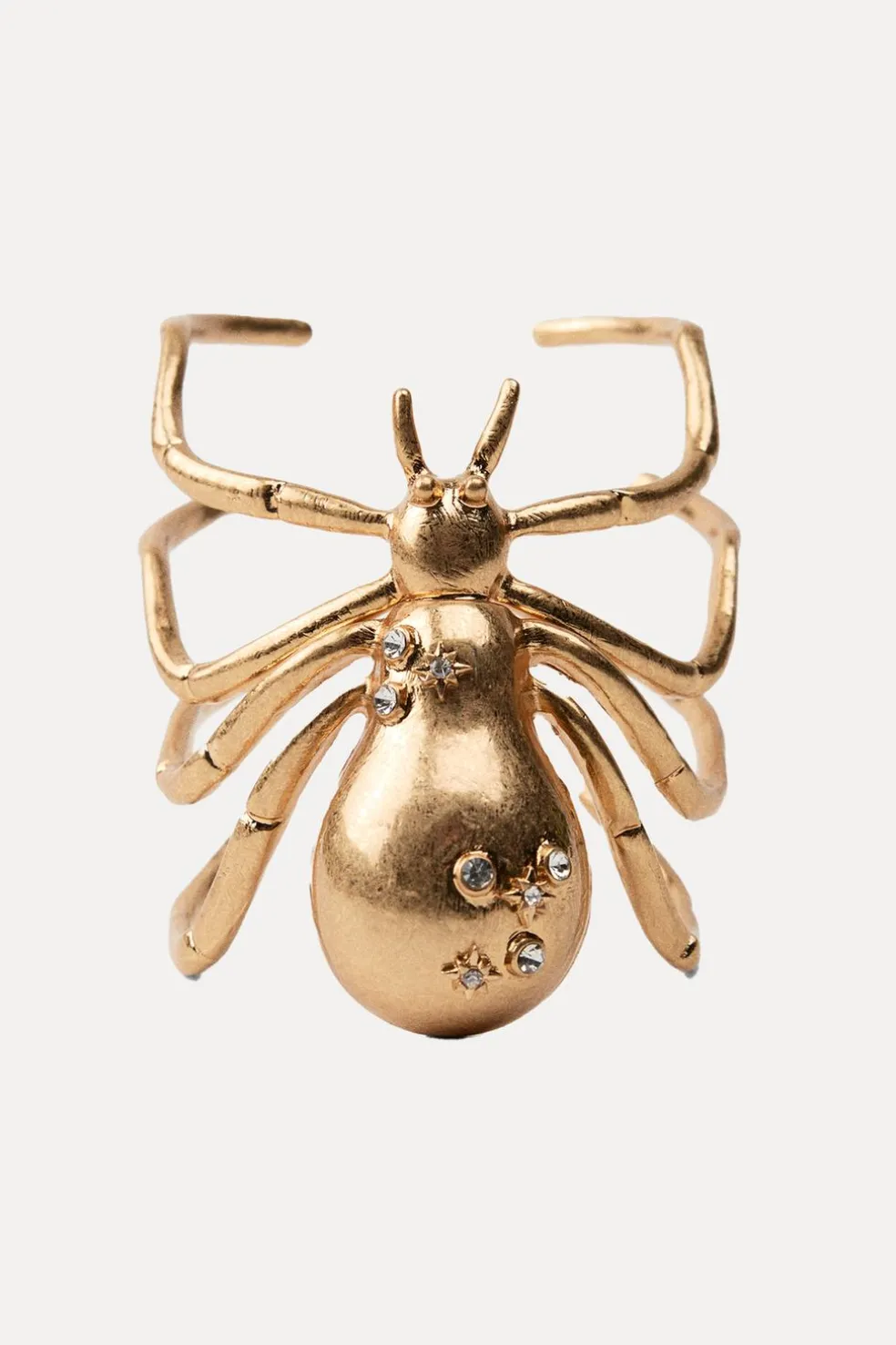 ZARA Acessórios / Bijuteria^BRACELETE ARANHA COM JOIAS Dourado