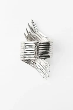 ZARA Acessórios / Bijuteria^BRACELETE METÁLICA Prata
