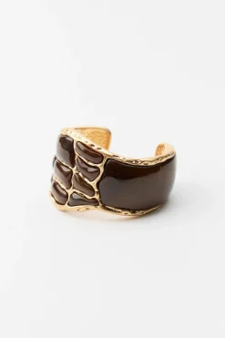 ZARA Acessórios / Bijuteria^BRACELETE METÁLICO PEÇAS CONTRASTE Dourado