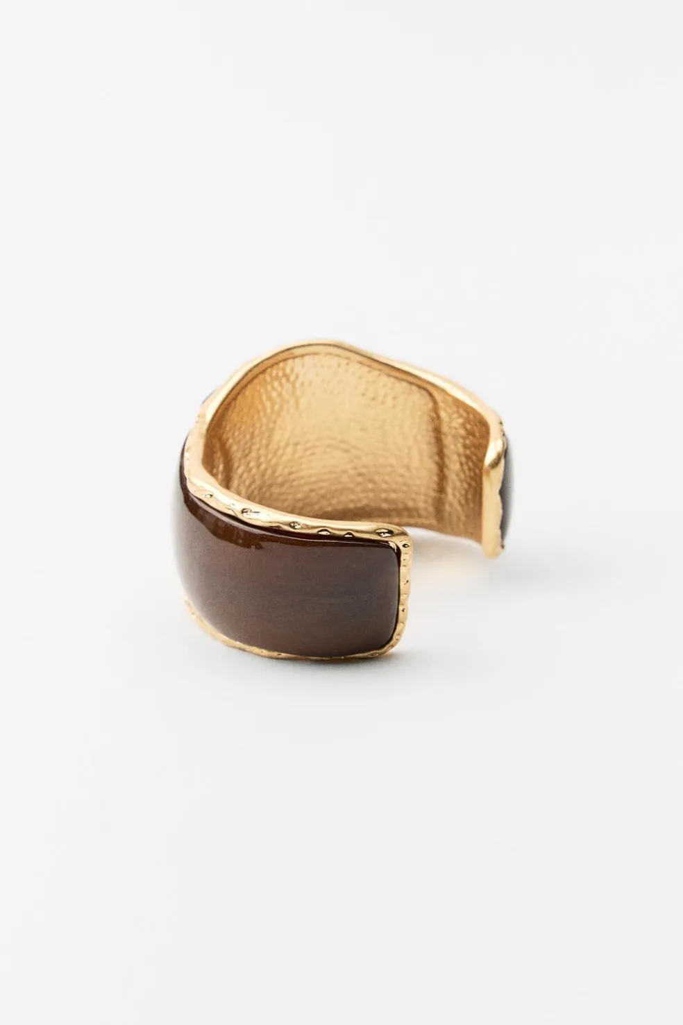 ZARA Acessórios / Bijuteria^BRACELETE METÁLICO PEÇAS CONTRASTE Dourado