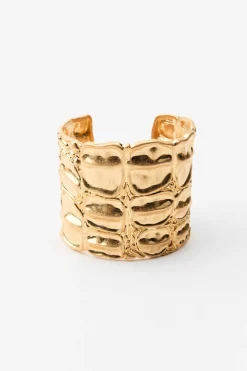 ZARA Acessórios / Bijuteria^BRACELETE TEXTURA Dourado