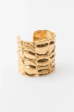 ZARA Acessórios / Bijuteria^BRACELETE TEXTURA Dourado