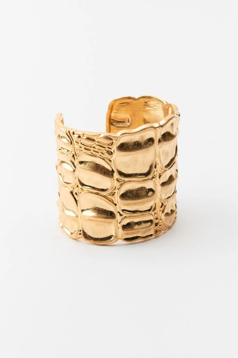 ZARA Acessórios / Bijuteria^BRACELETE TEXTURA Dourado