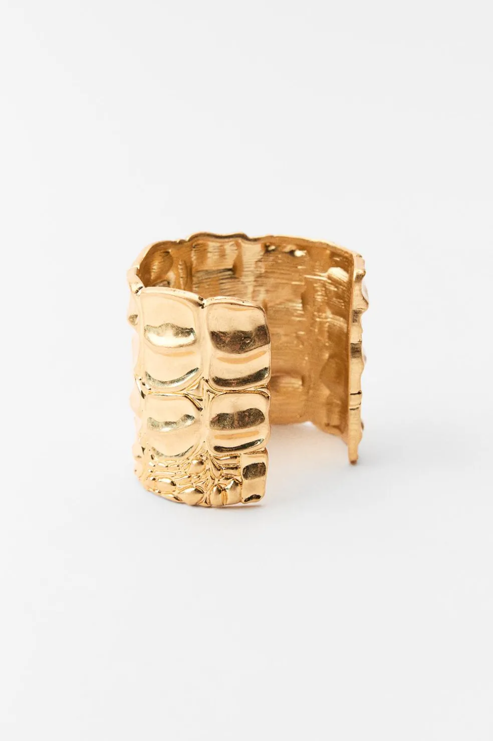 ZARA Acessórios / Bijuteria^BRACELETE TEXTURA Dourado