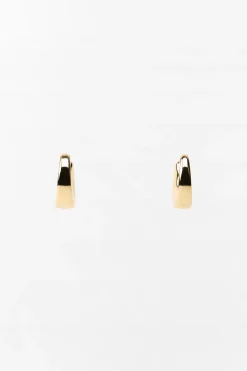 ZARA Acessórios / Bijuteria^BRINCOS ARGOLA VOLUME Dourado