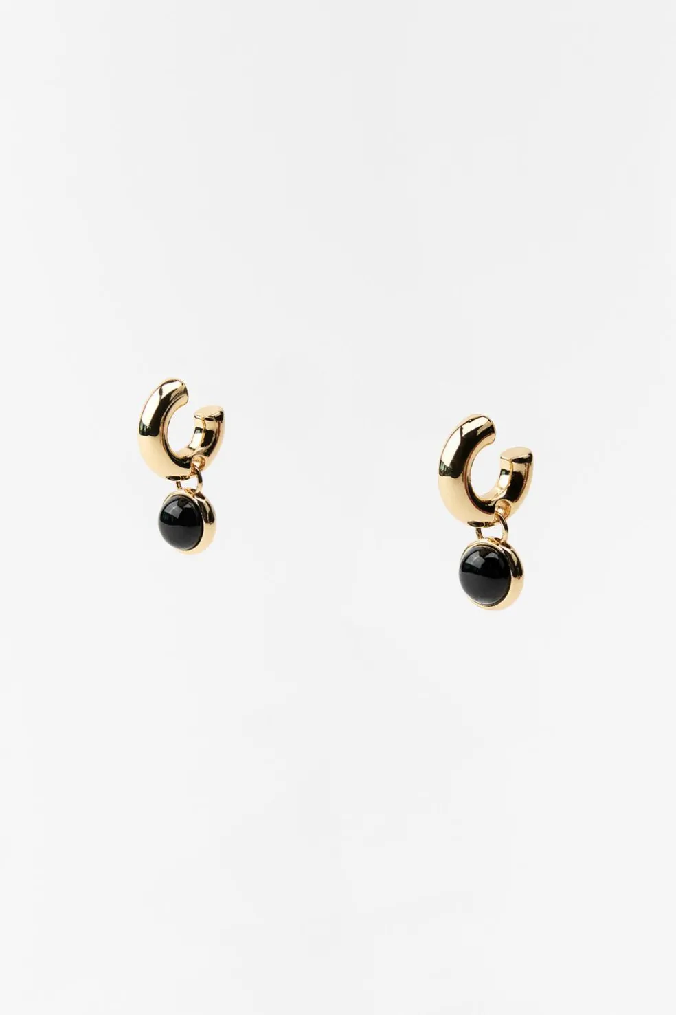 ZARA Acessórios / Bijuteria^BRINCOS DE BOLA CONTRASTANTES Dourado