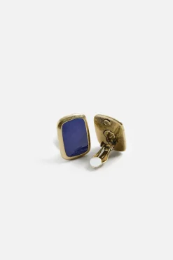ZARA Acessórios^BRINCOS DE ESMALTE X HARRY LAMBERT Ouro-envelhecido