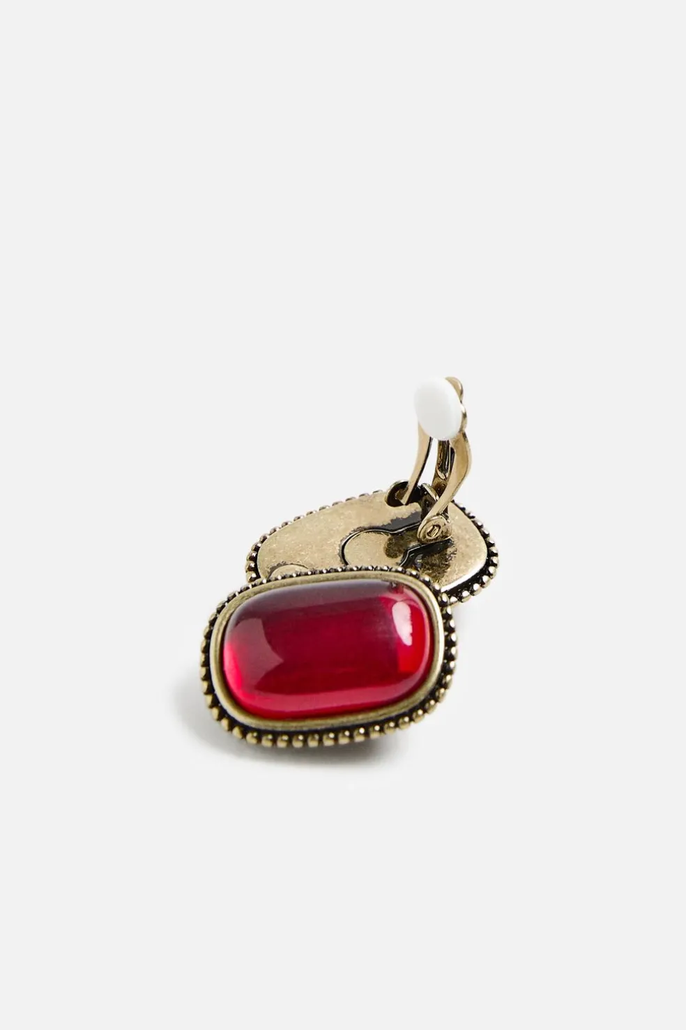ZARA Acessórios^BRINCOS DE ESMALTE X HARRY LAMBERT Ouro-envelhecido