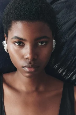 ZARA Acessórios / Bijuteria^BRINCOS EAR CUFF Prata