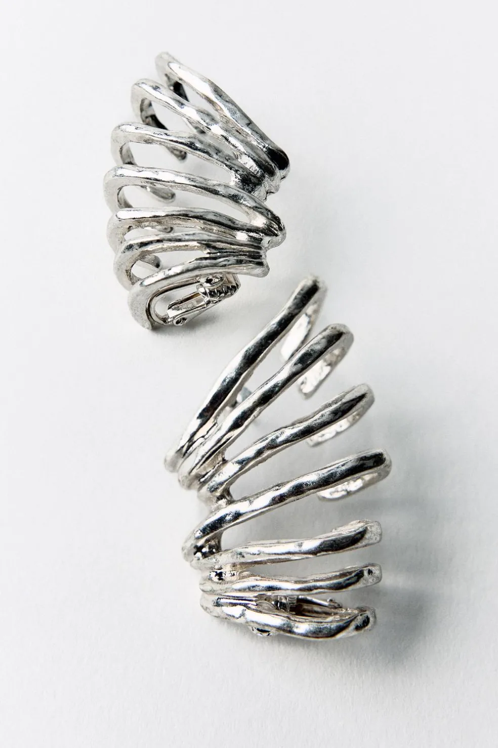ZARA Acessórios / Bijuteria^BRINCOS EAR CUFF Prata