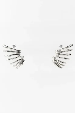 ZARA Acessórios / Bijuteria^BRINCOS EAR CUFF Prata