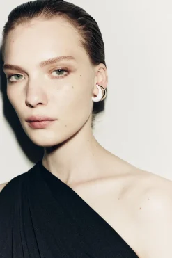 ZARA Acessórios / Bijuteria^BRINCOS EAR CUFF DUPLOS Branco
