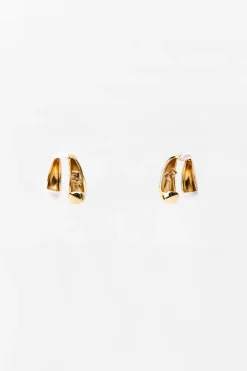 ZARA Acessórios / Bijuteria^BRINCOS EAR CUFF DUPLOS Branco