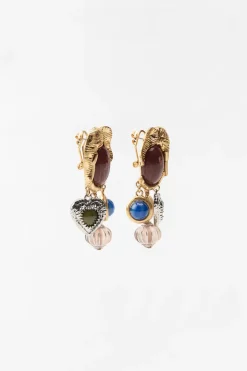 ZARA Acessórios / Bijuteria^BRINCOS ELEFANTE CHARMS Dourado