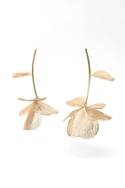 ZARA Acessórios / Bijuteria^BRINCOS FLOR Dourado