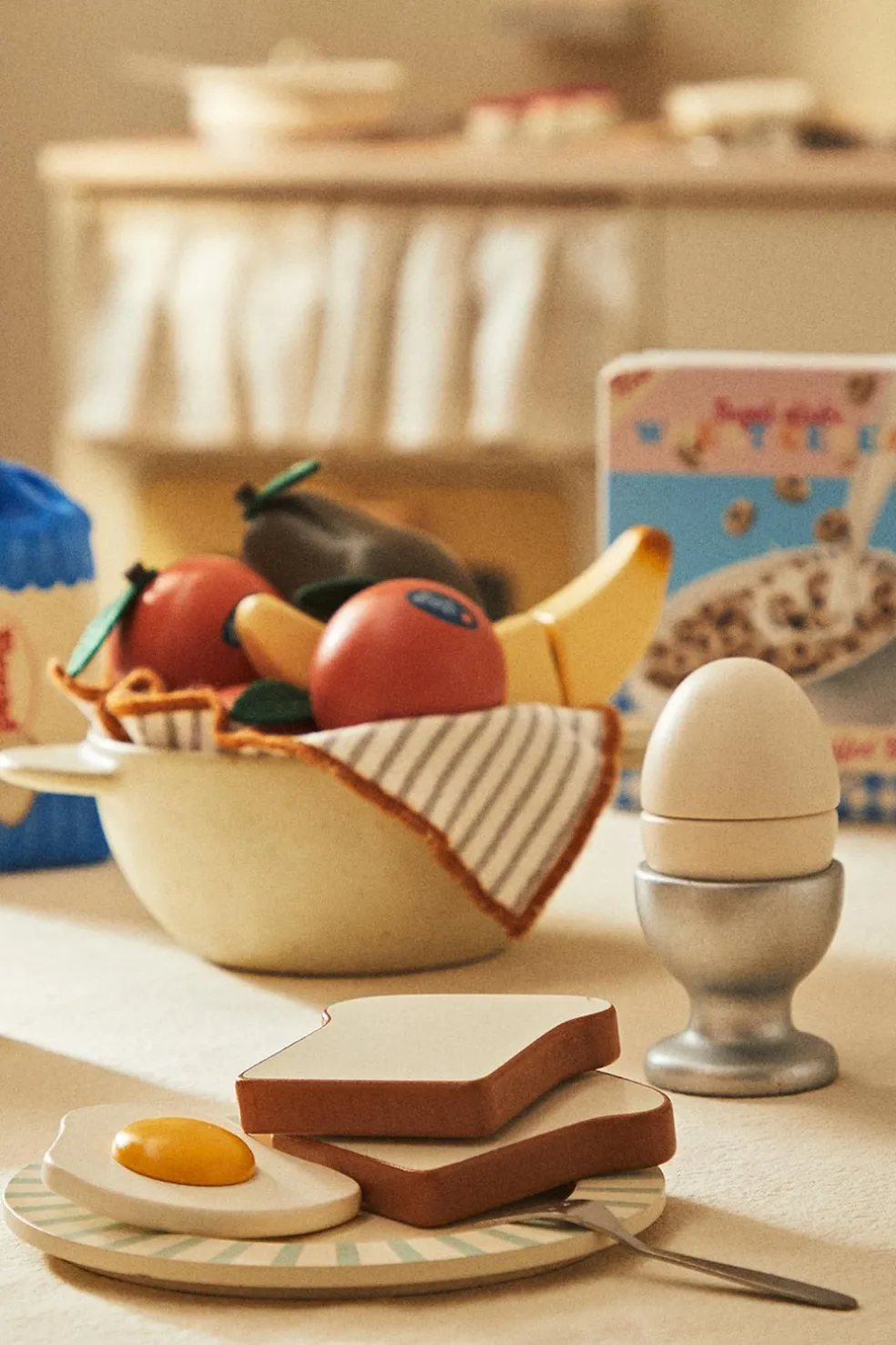 BRINQUEDO CONJUNTO DE COMIDA PEQUENO-ALMOÇO-ZARA Best Sale