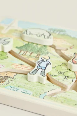 BRINQUEDO INFANTIL MAPA WINNIE THE POOH-ZARA New
