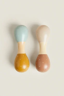 BRINQUEDO INFANTIL MARACAS MADEIRA-ZARA Cheap