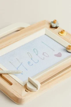 BRINQUEDO INFANTIL QUADRO MÁGICO MADEIRA-ZARA Online