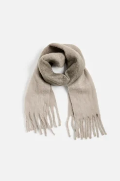 ZARA Acessórios^CACHECOL COM TEXTURA ESCOVADA Caqui