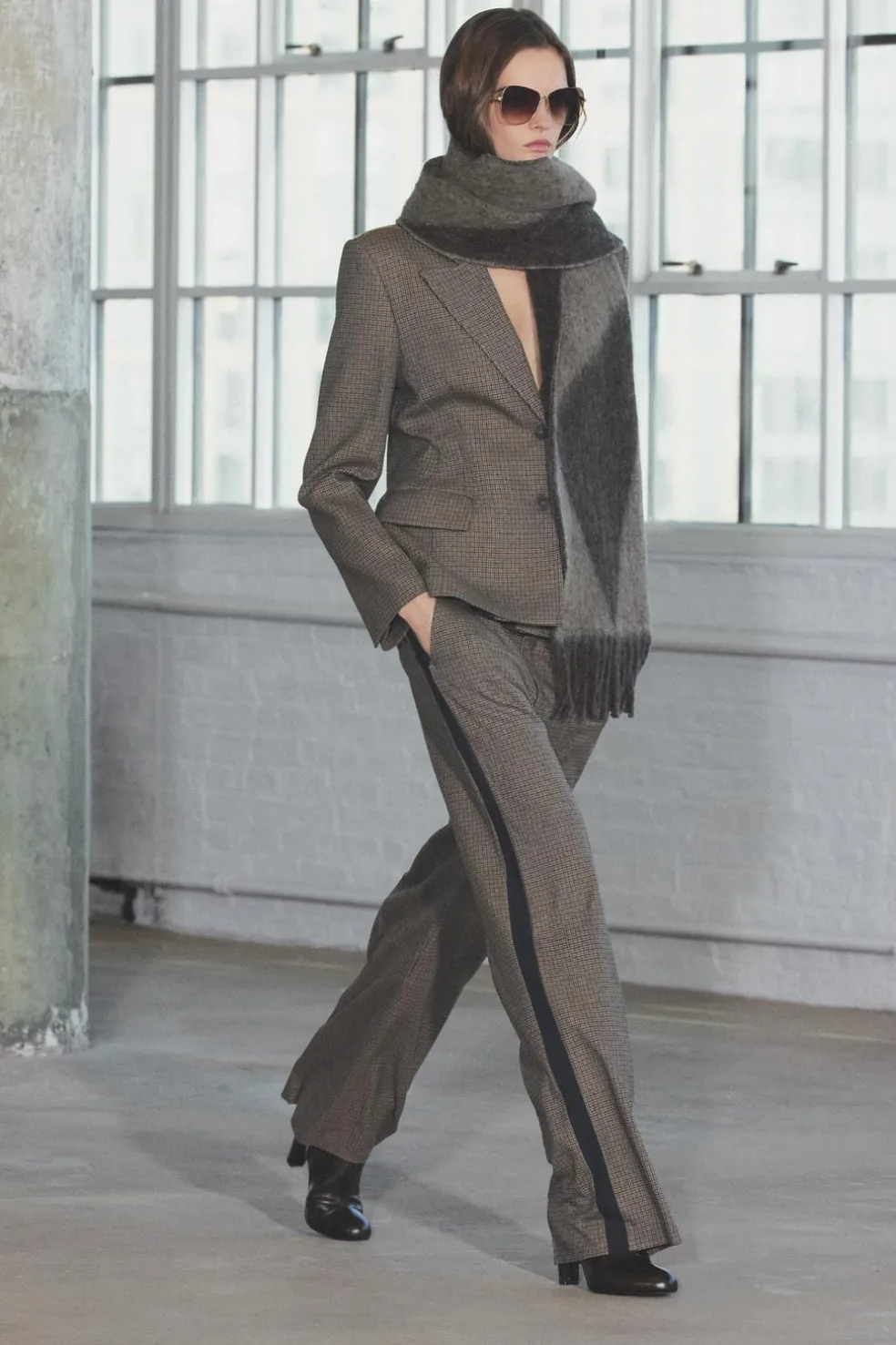 ZARA Winter Layersnew|Acessórios / Bijuteria^CACHECOL JACQUARD Cinzento