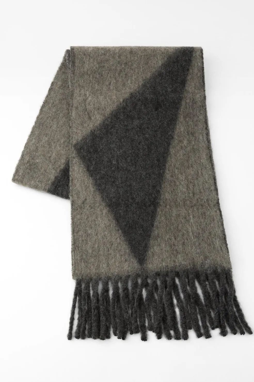 ZARA Winter Layersnew|Acessórios / Bijuteria^CACHECOL JACQUARD Cinzento