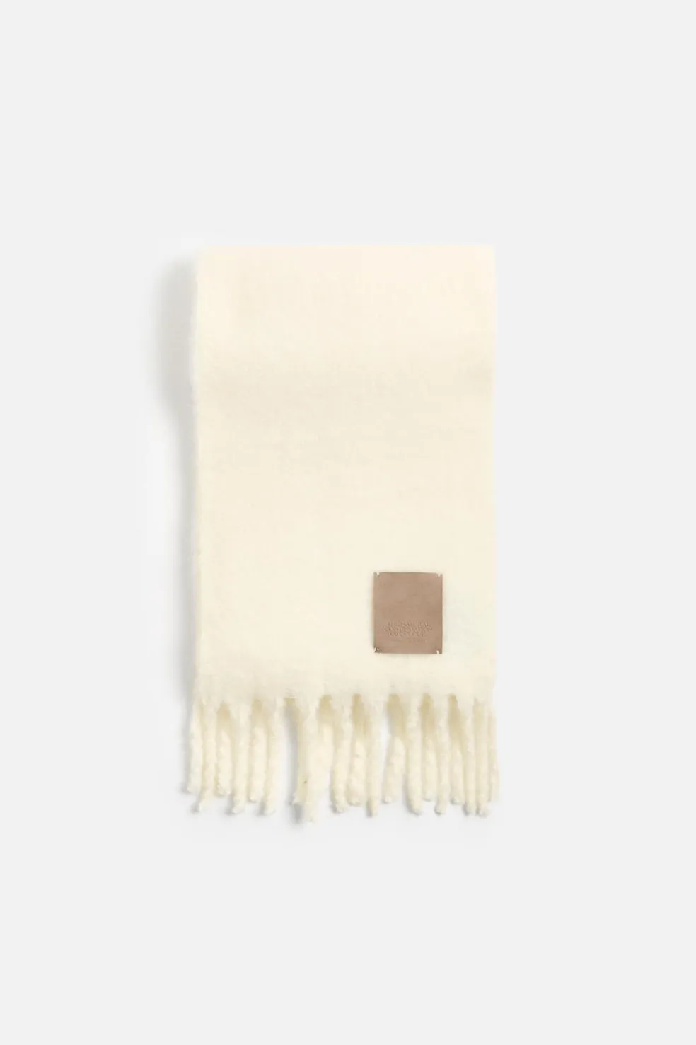 ZARA Vestuário De Inverno|Acessórios^CACHECOL TEXTURA Cru