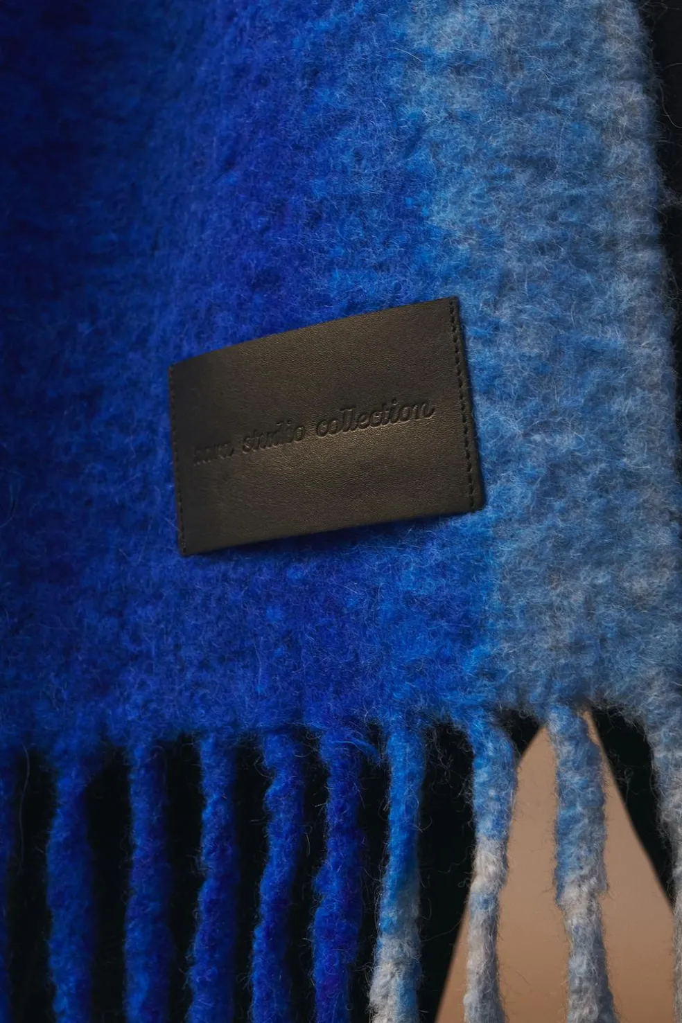 ZARA Vestuário De Inverno|Acessórios^CACHECOL TIE DYE LIMITED EDITION Azul