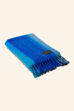 ZARA Vestuário De Inverno|Acessórios^CACHECOL TIE DYE LIMITED EDITION Azul