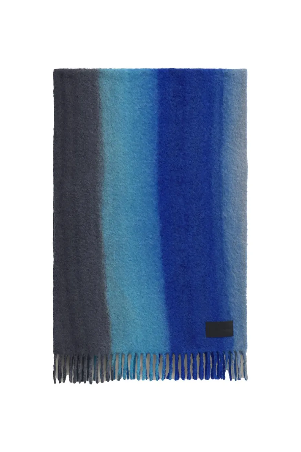 ZARA Vestuário De Inverno|Acessórios^CACHECOL TIE DYE LIMITED EDITION Azul