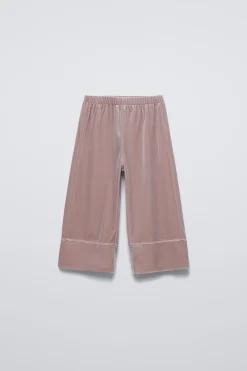 CALÇA CULOTTE VELUDO-ZARA Flash Sale