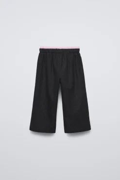 CALÇA DE CINTURA DUPLA-ZARA Store
