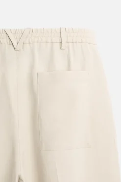 ZARA Calças^CALÇA MISTURA LIOCEL Bege