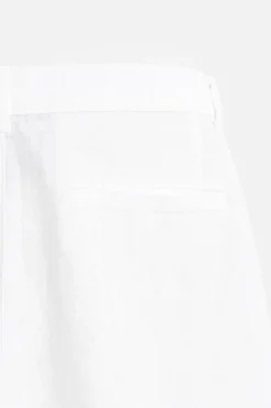 ZARA Calças^CALÇAS 100% LINHO Branco