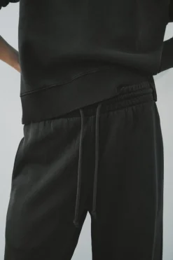 ZARA Calças|Sweatshirts / Joggers^CALÇAS AMPLAS BLEACH Carvão