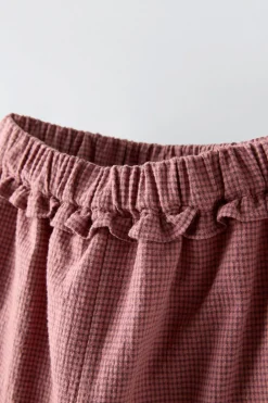 CALÇAS AOS QUADRADOS VICHY-ZARA Clearance